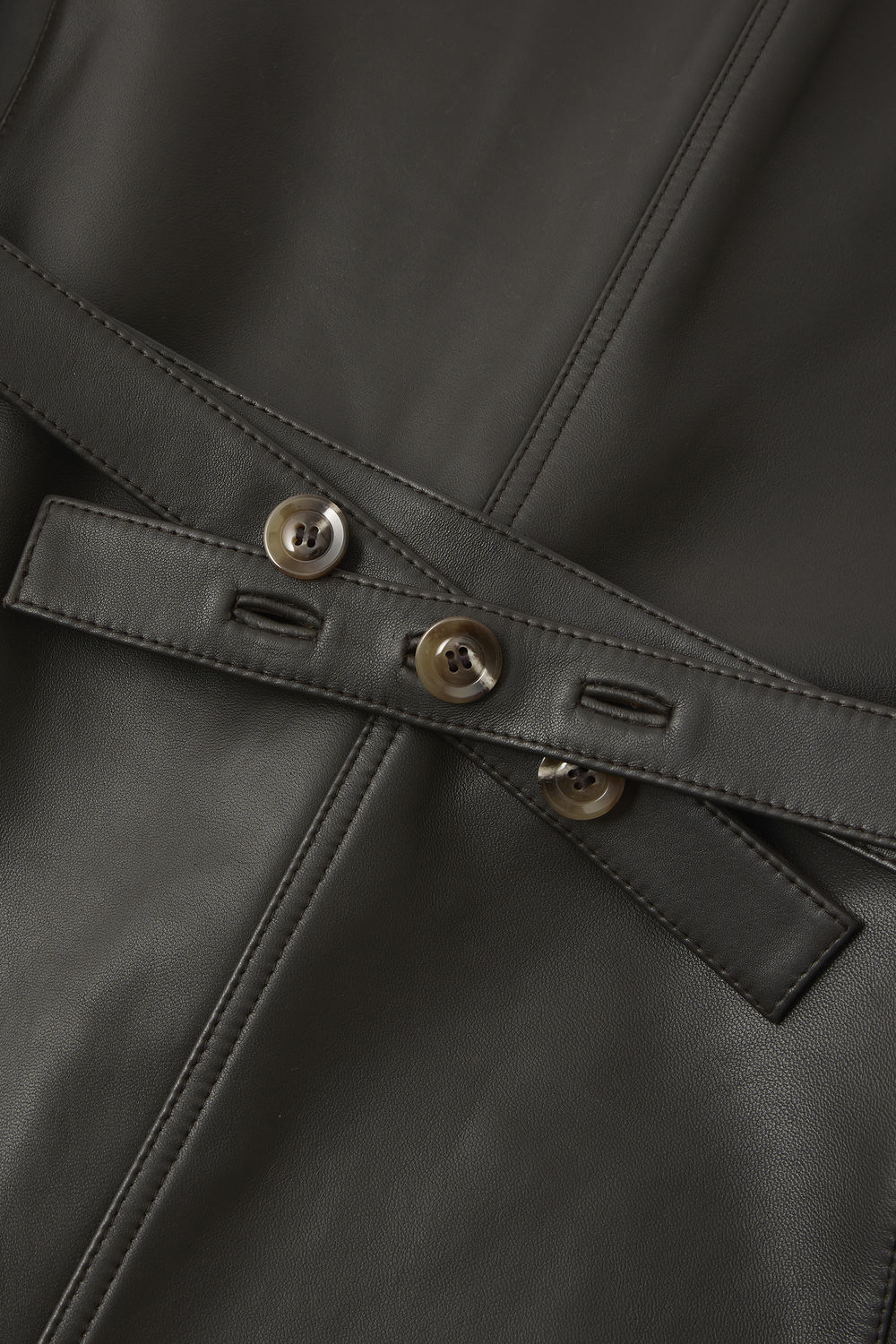 Top Chance - Marron Foncé - Cuir - Femme vue 8