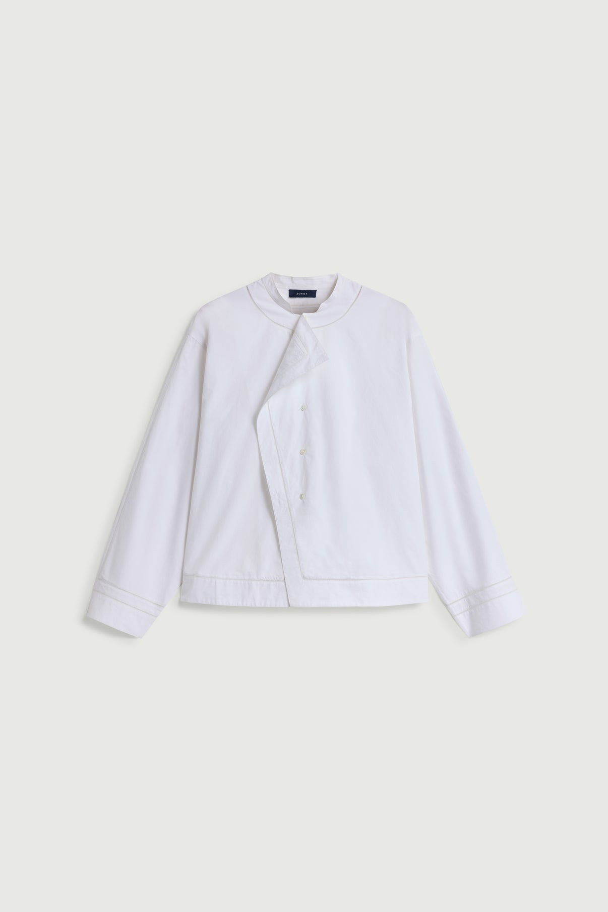 Bluse Lorraine - Weiß - Baumwolle - Damen vue 6