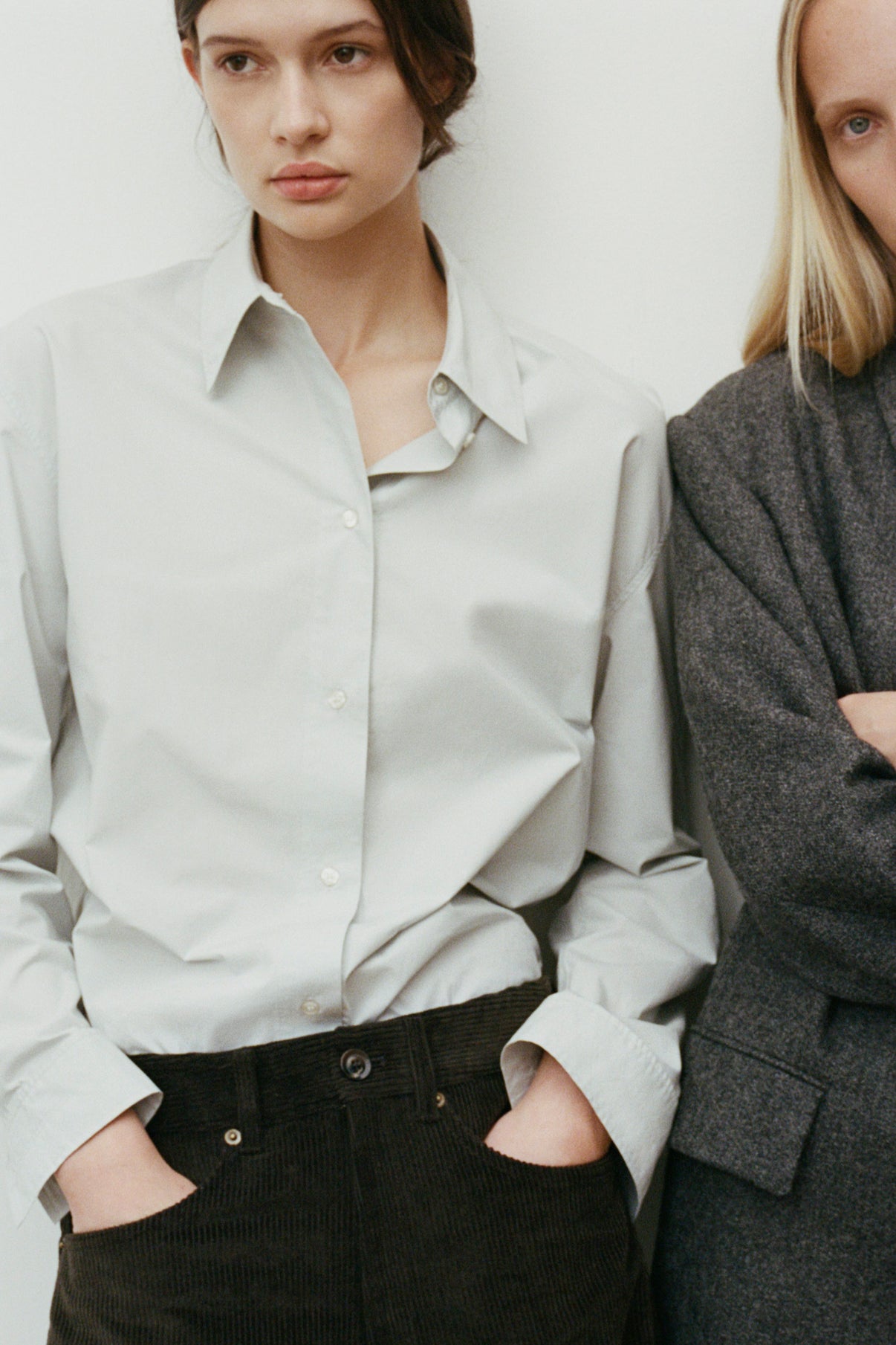 Chemise Grenade - Bleu Ciel - Coton - Femme vue 7