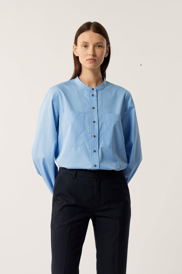 LAURETTE BLUE SHIRT