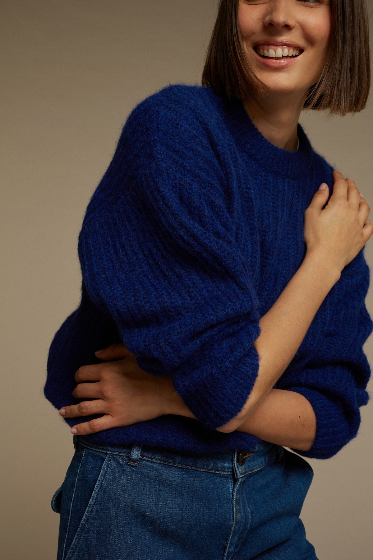 PULL GINETTE MOUTARDE