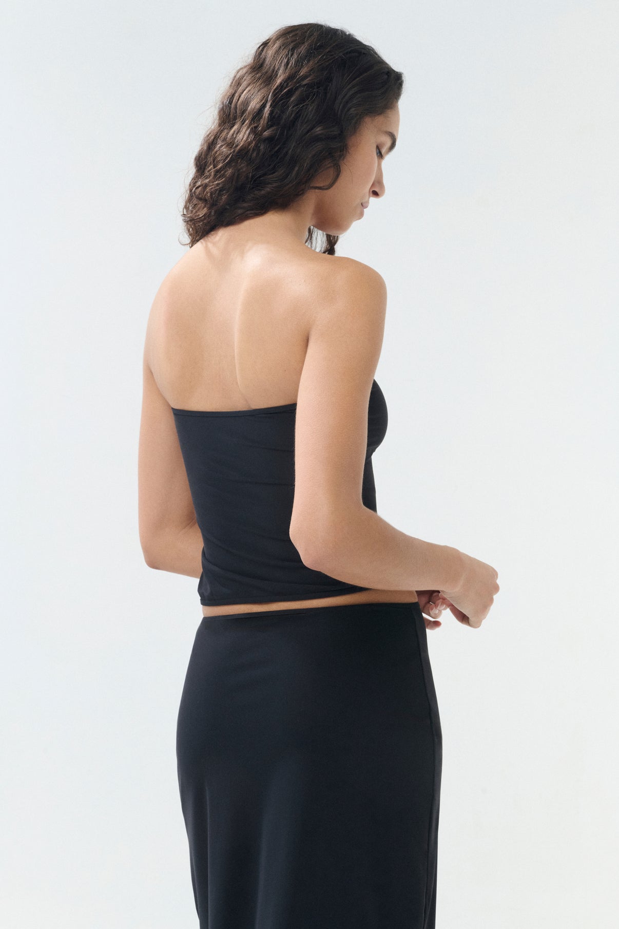 Il Top Bandeau - Schwarz/Braun - Damen vue 2