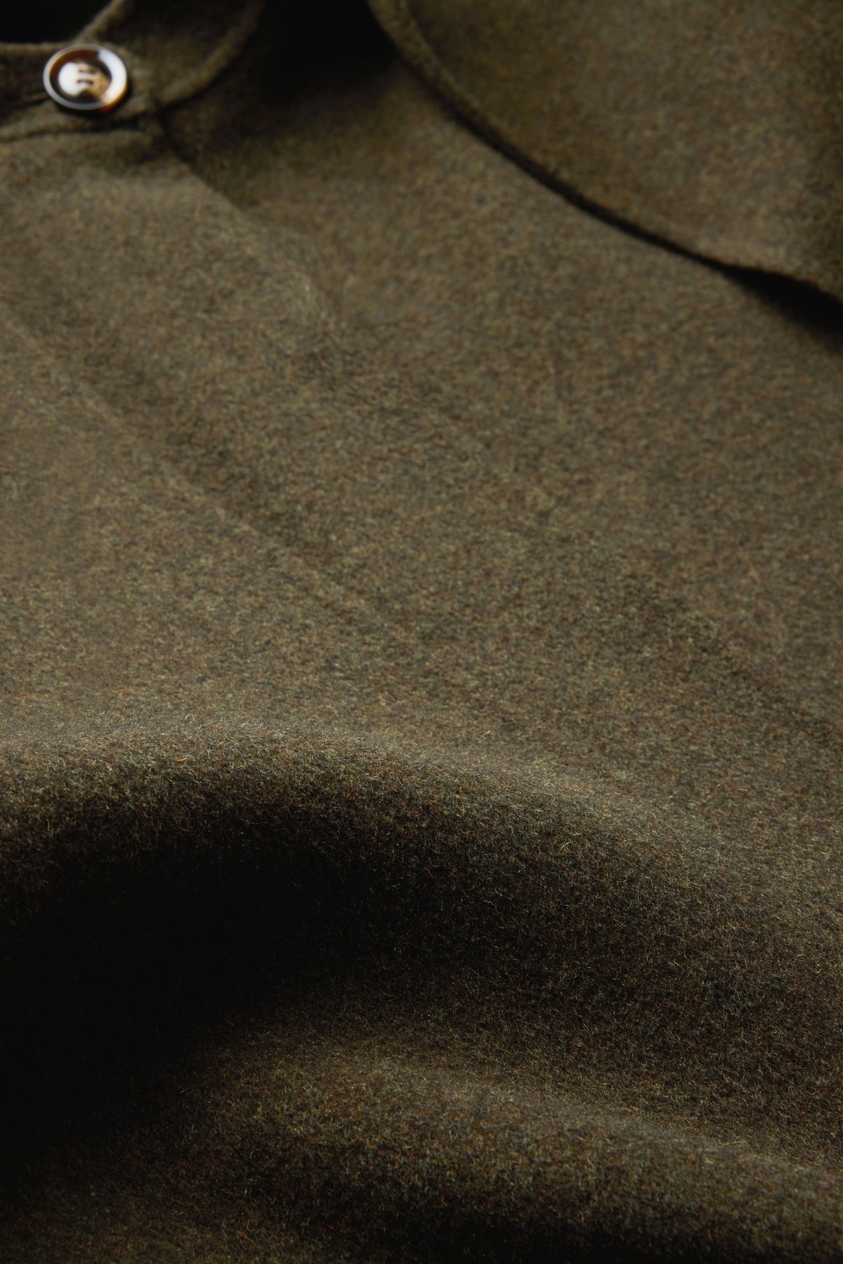 Manteau Finn - Kaki Chiné - Laine - Femme vue 9