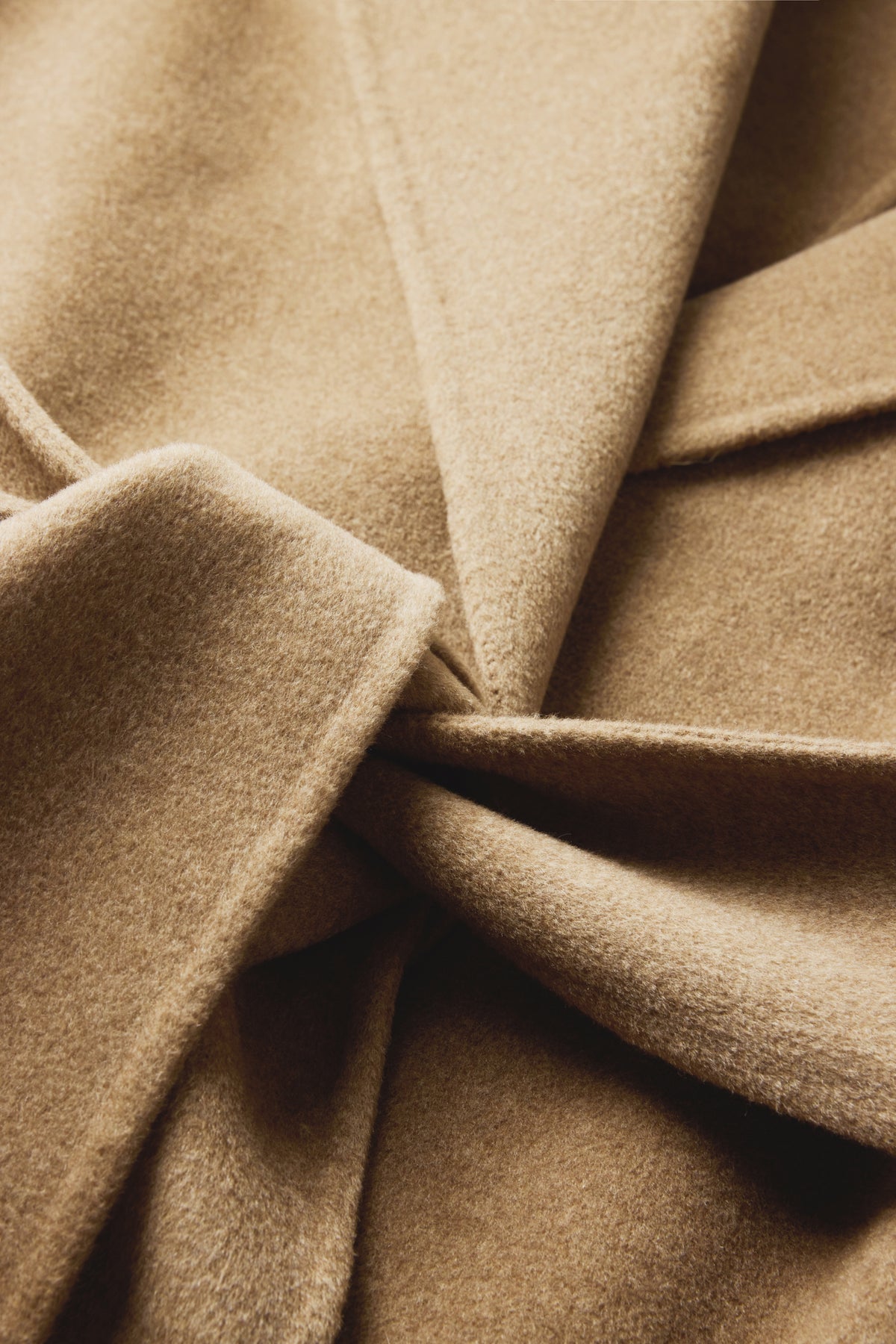 Mantel Windsor - Camel Meliert Kaschmir Doubleface - Soeur