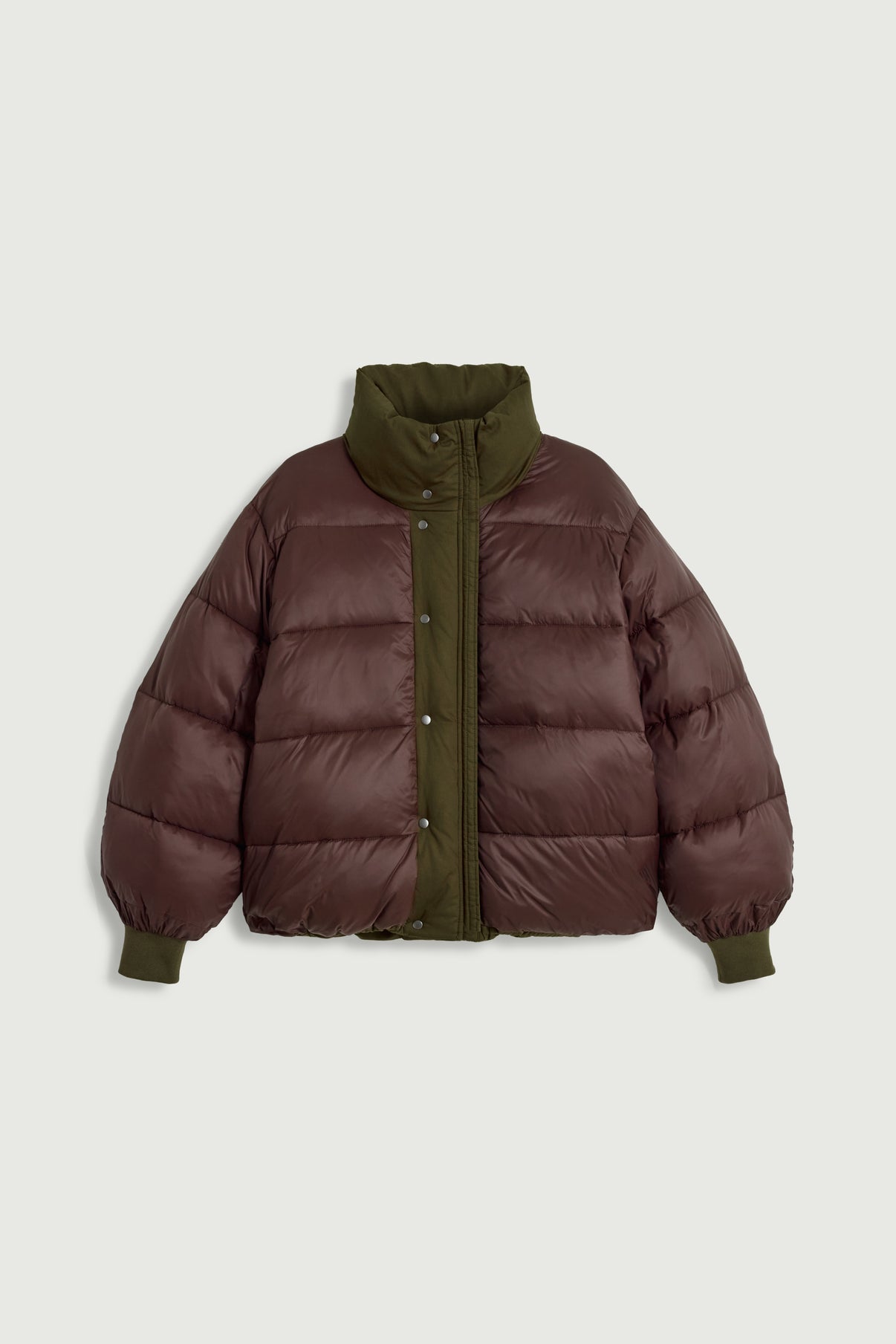 Daunenjacke Java – Khaki – Baumwolle – Damen vue 7