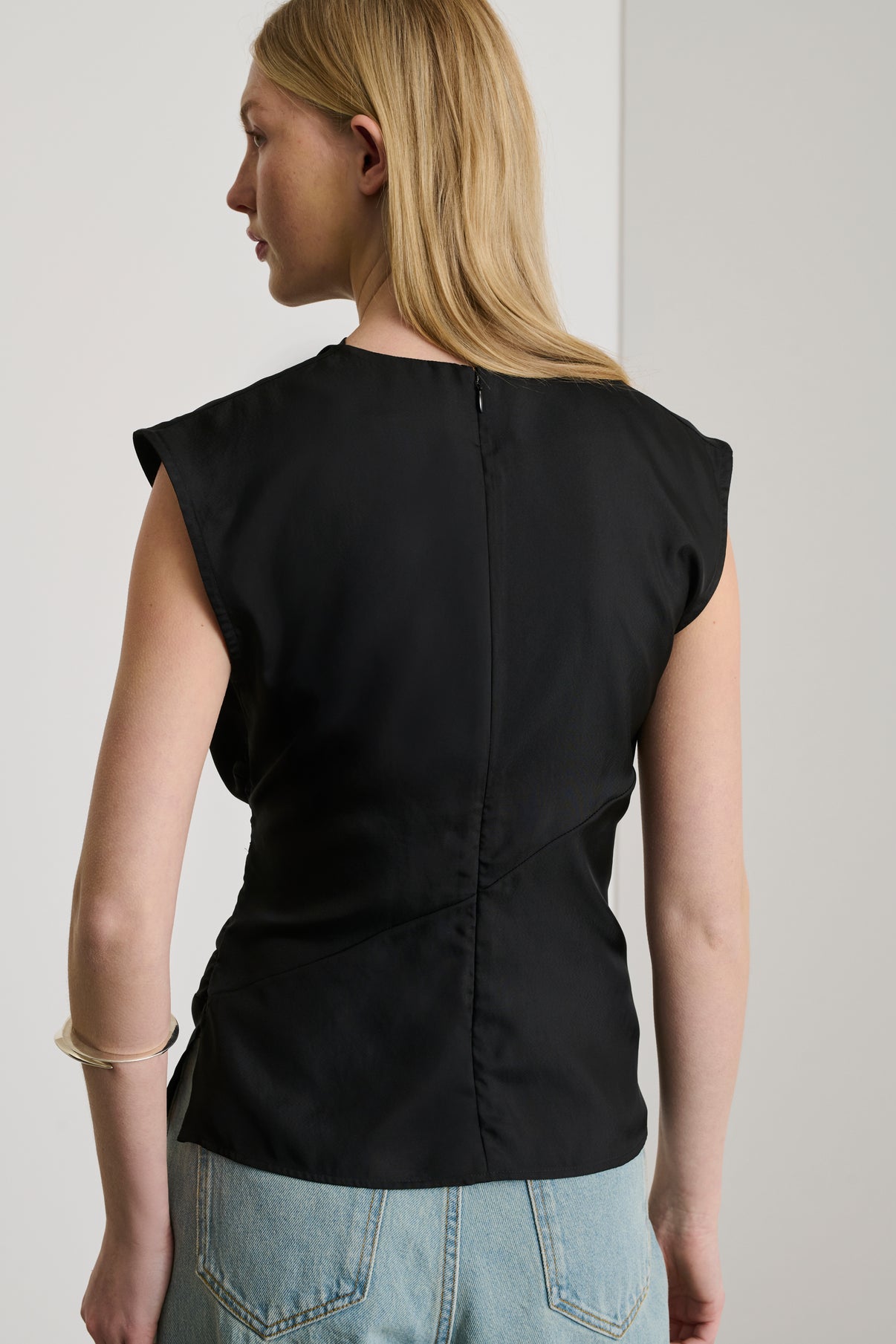 Blouse Eclat - Noir - Femme vue 5
