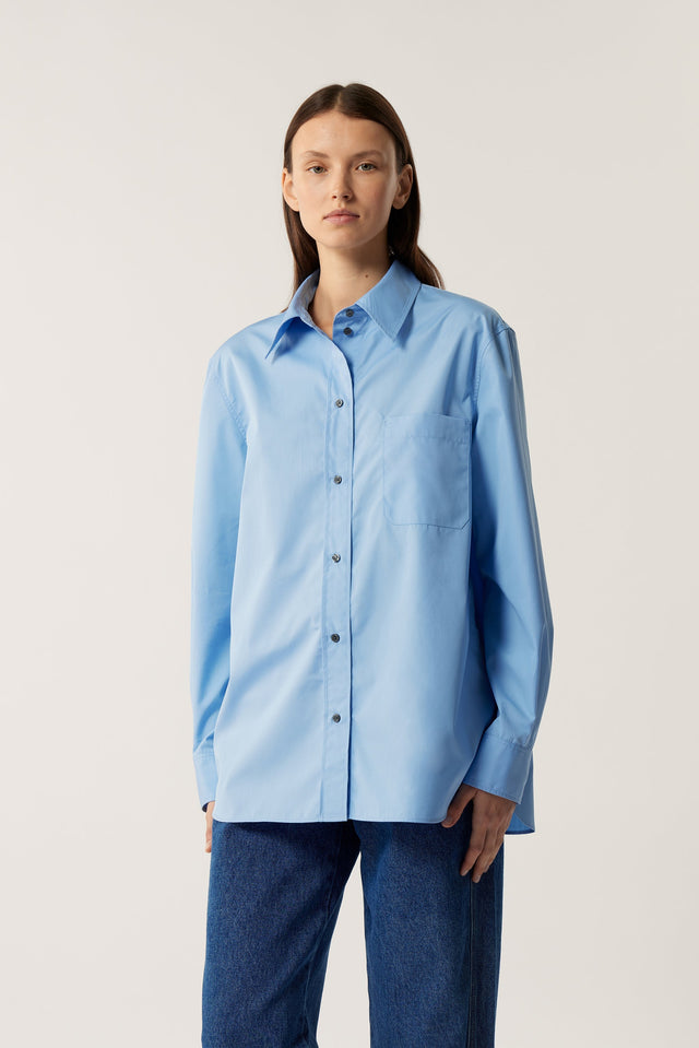 CHEMISE SAPHIR BLEUE