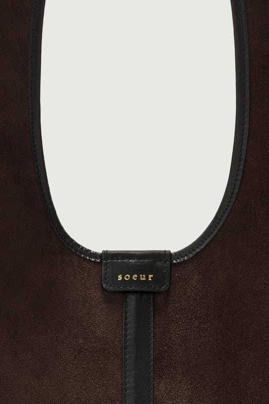 Cabas Douce - Marron Foncé - Cuir - Femme