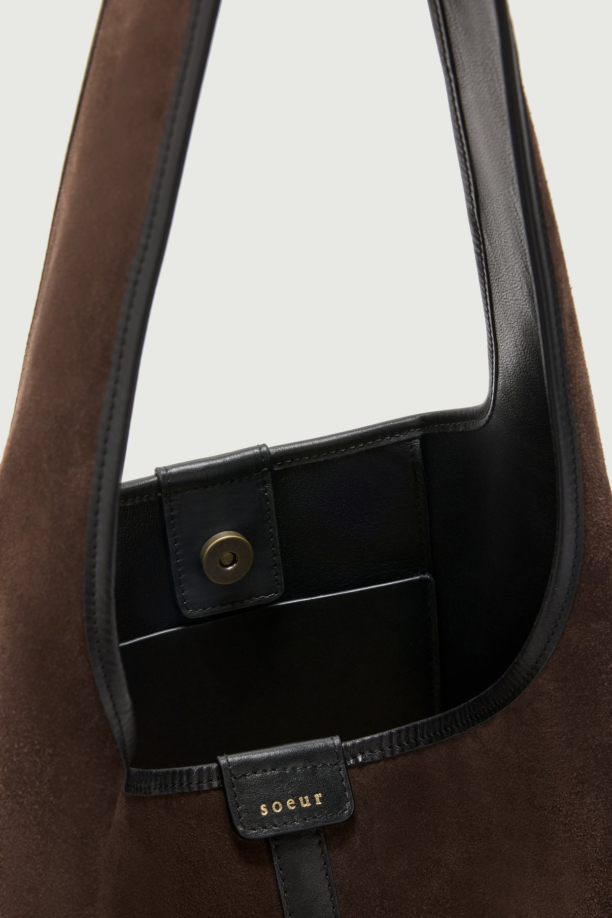 Cabas Delice – Dunkelbraun – Leder – Damen vue 4