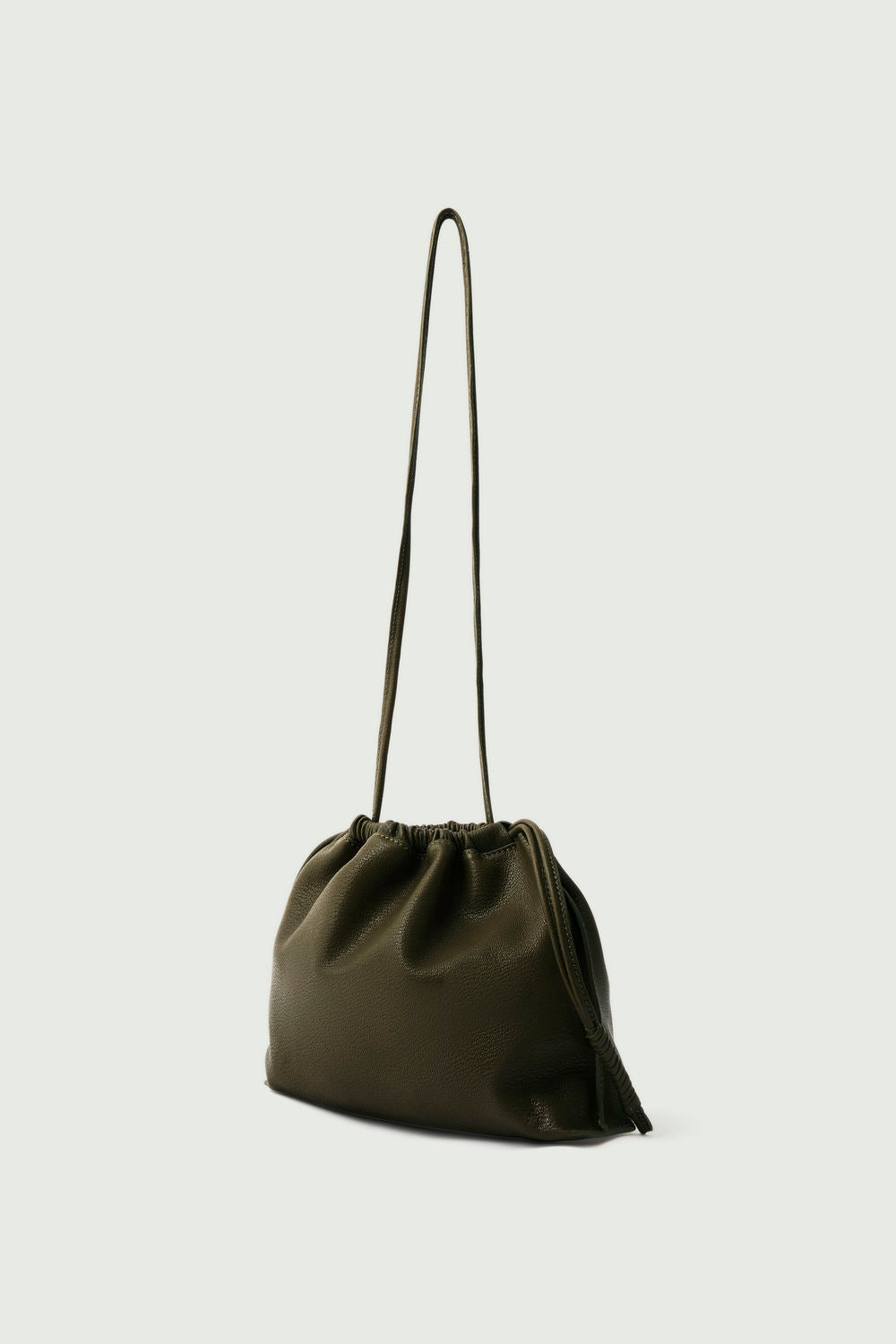 Sac Suzette - Vert Olive - Cuir - Femme