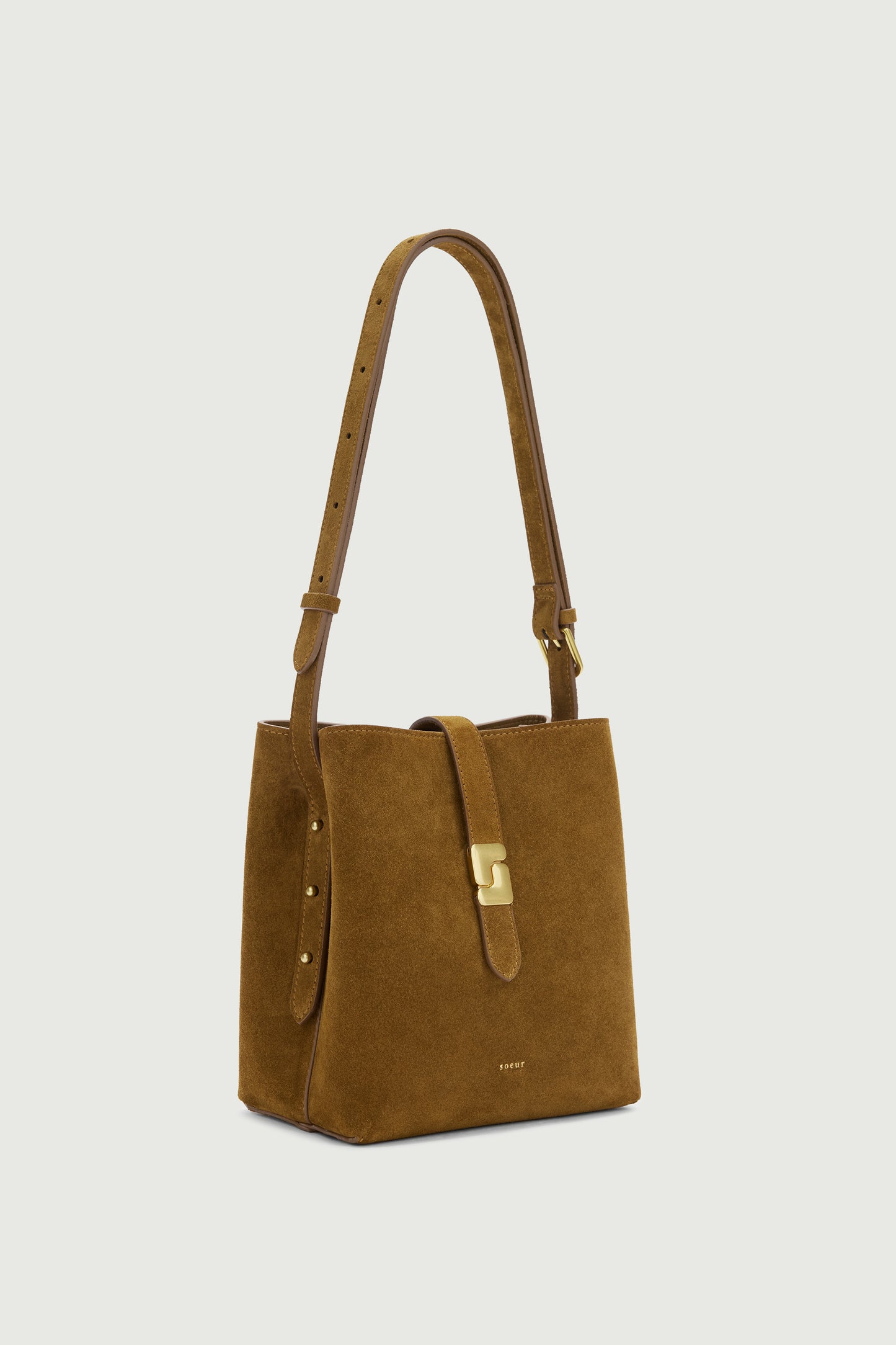 Tasche Bello Mini - Karamell - Leder - Damen