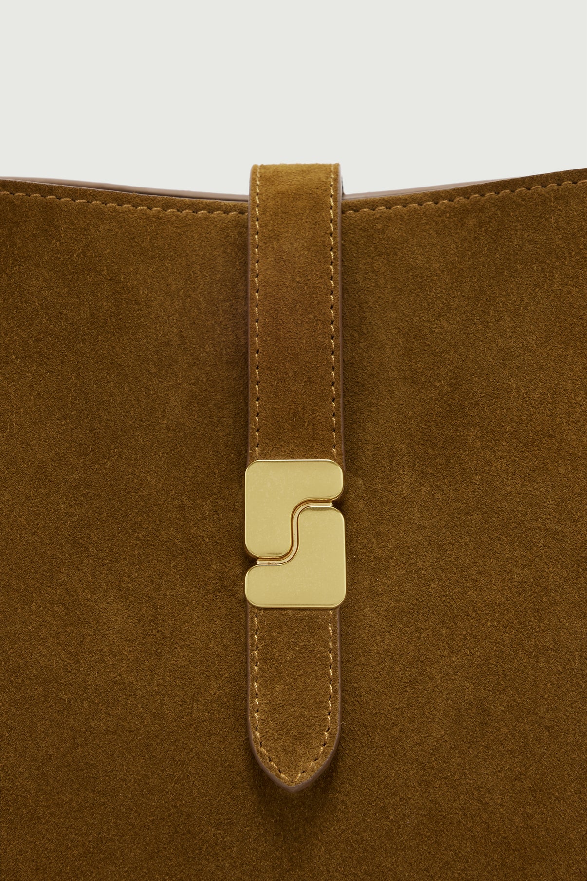 Tasche Bello Mini - Karamell - Leder - Damen vue 3