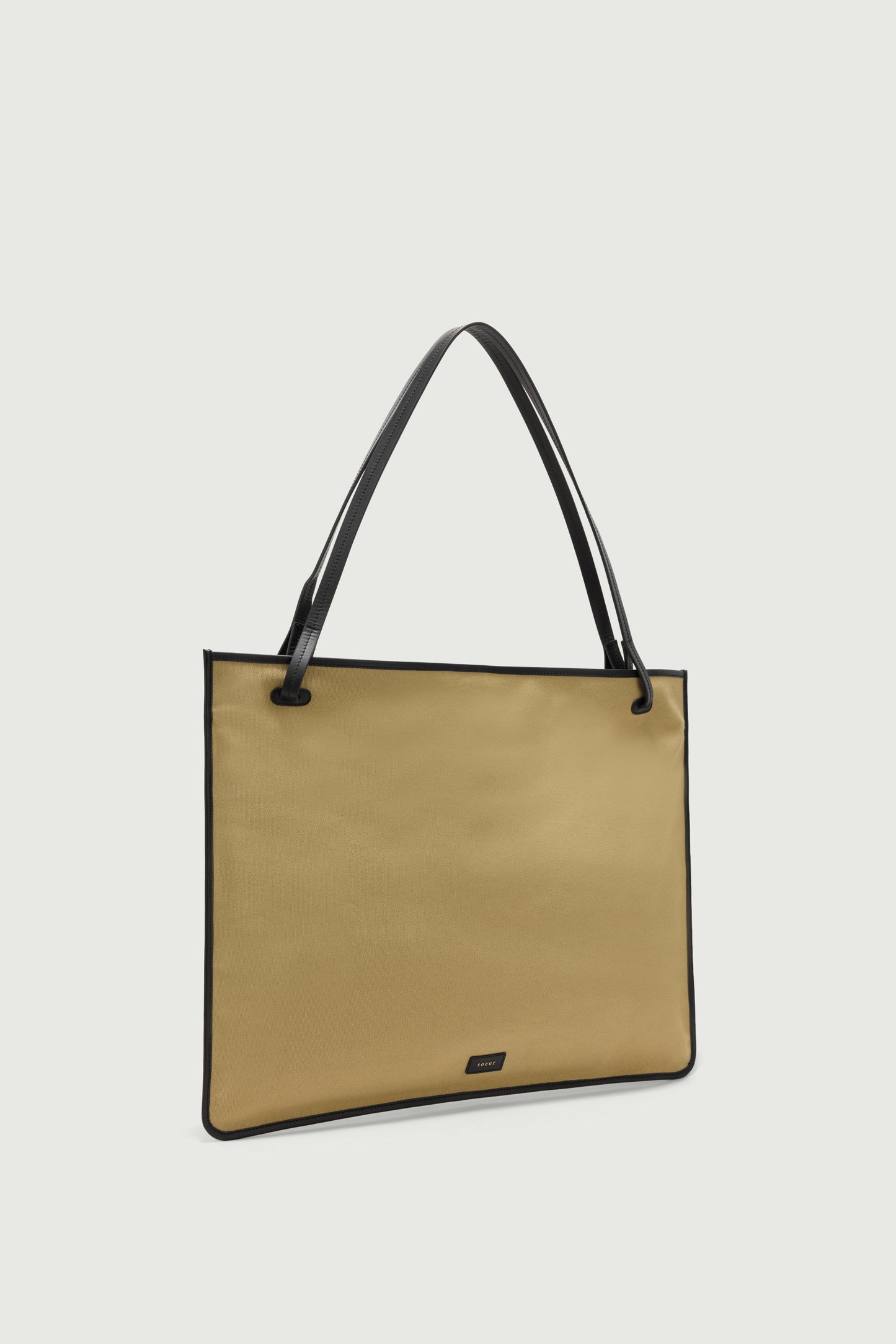 Shopper Darla - Beige/Schwarz - Baumwolle - Damen