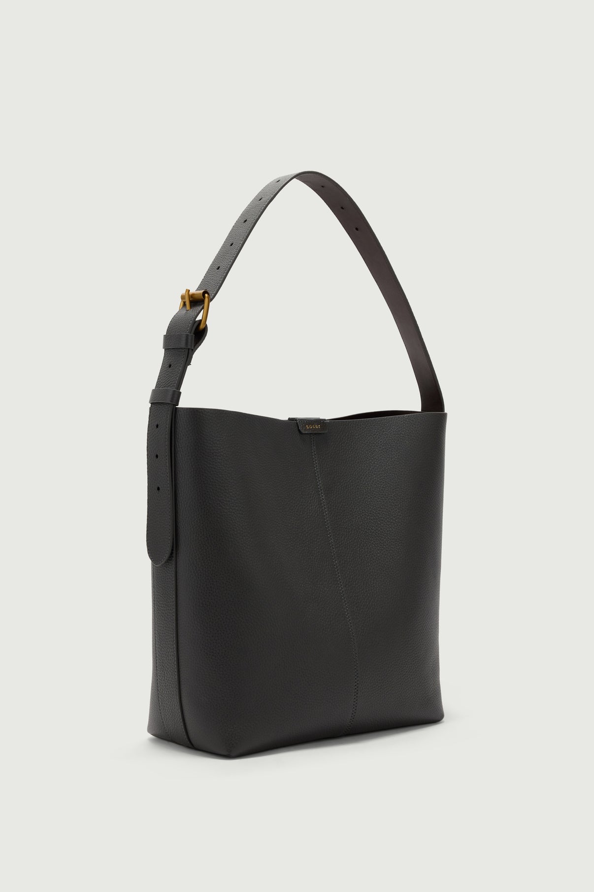 Tasche Saudade - Stahl - Leder - Damen vue 2
