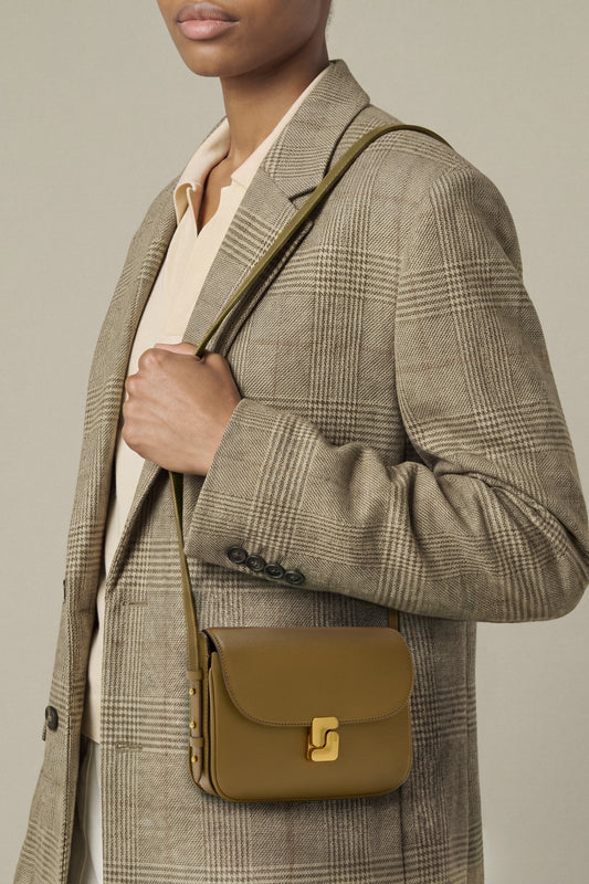 Bellissima Mini bag - Bronze grained leather - Soeur
