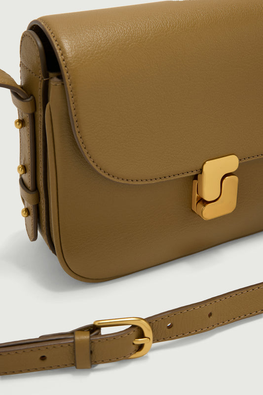 Tasche Bellissima Mini - Bronze - Leder - Damen