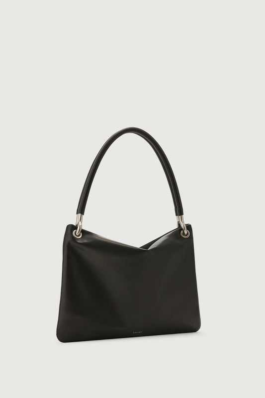 Shopper Gia Mini – Schwarz – Leder – Damen