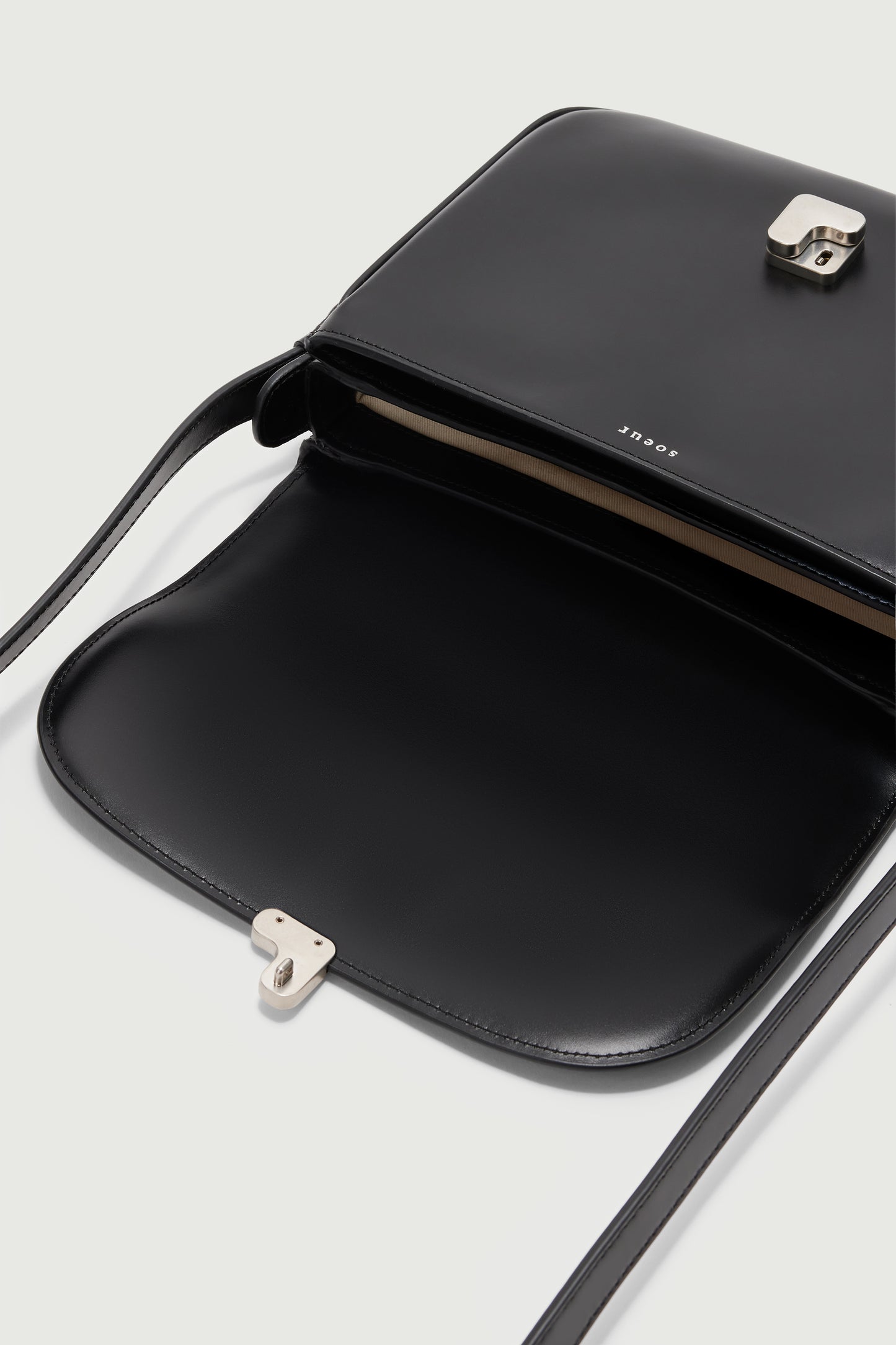 Tasche Bellissima Maxi - Schwarz - Leder - Damen