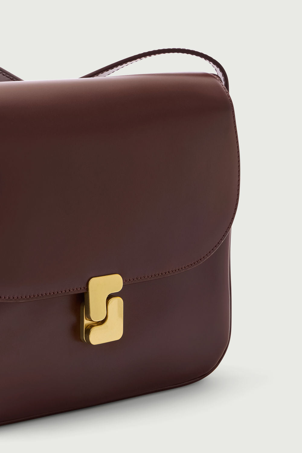 Sac Bellissima Maxi - Chocolat - Cuir - Femme