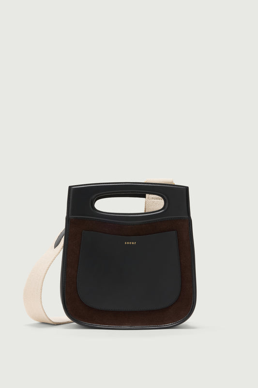 Sac Cheri - Marron Foncé - Cuir - Femme