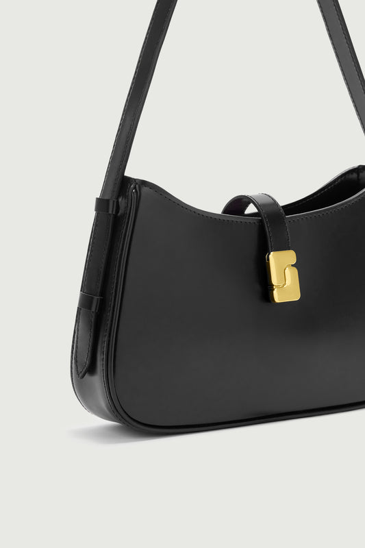 Tasche Bonnie - Schwarz - Leder - Damen